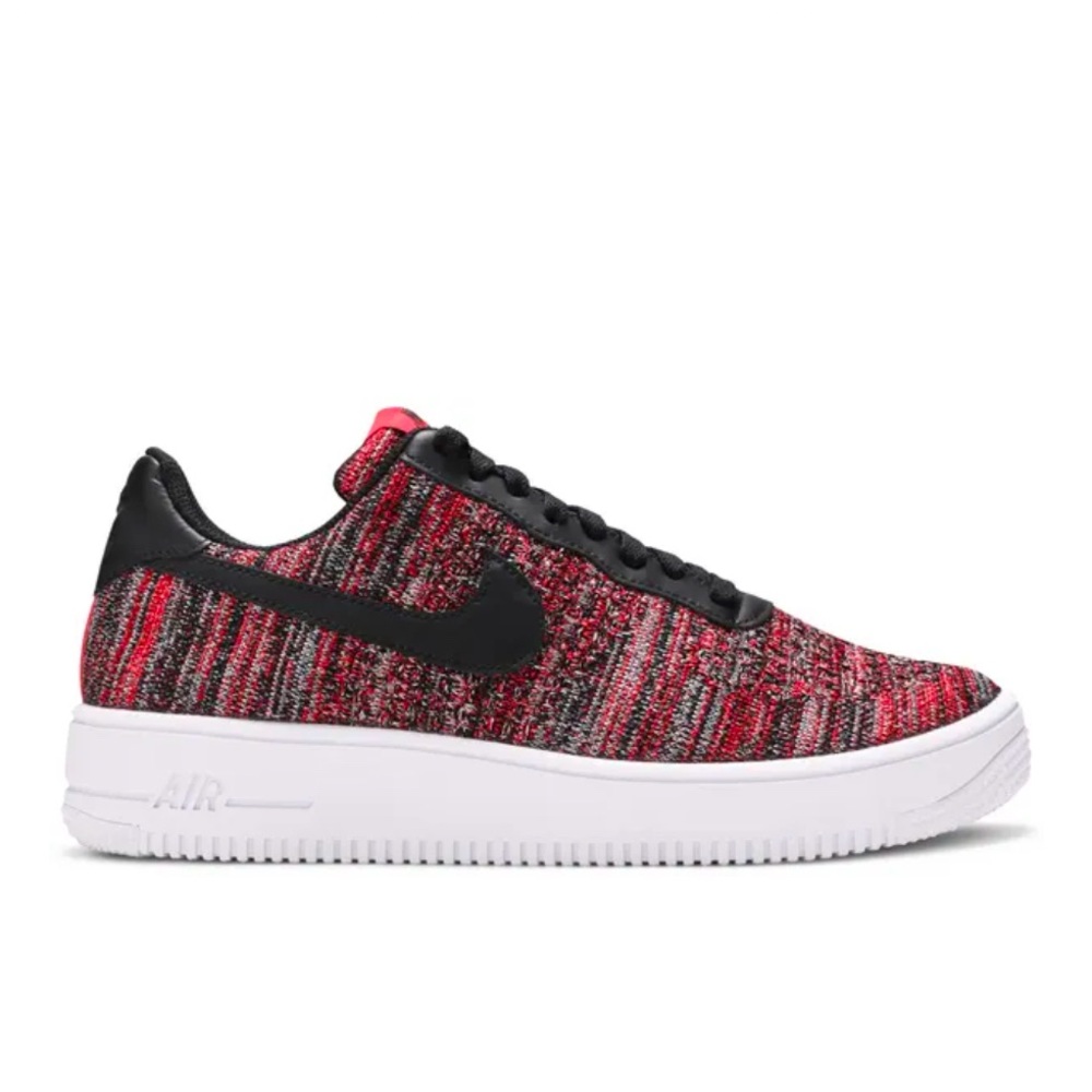 Air Force 1 Flyknit 2.0 'University Red Black’